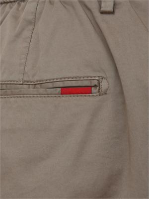 Pantaloni chino Liu Jo uomo in cotone stretch taupe in UOMO