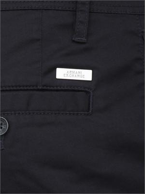 Pantaloni Armani Exchange uomo in cotone blu in UOMO