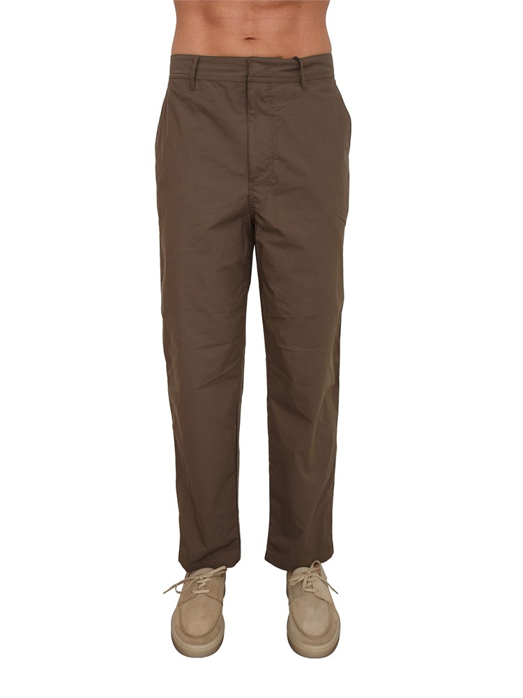 Pantaloni Armani Exchange uomo in cotone marrone