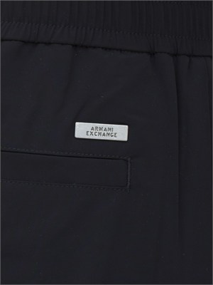 Bermuda Armani Exchange in tessuto blu in UOMO