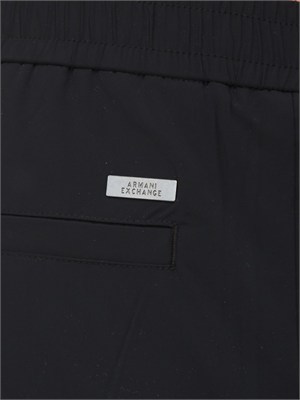 Bermuda Armani Exchange in tessuto nero in UOMO
