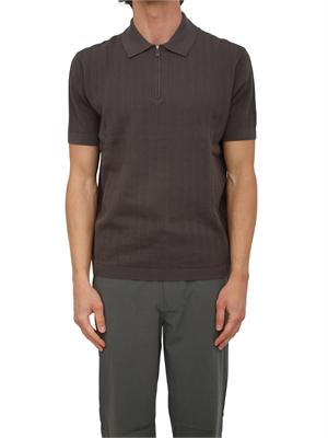 Maglia Armani Exchange uomo in cotone verde kaki in UOMO