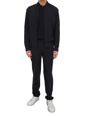 Maglia Armani Exchange uomo in cotone blu in UOMO
