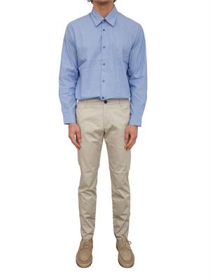 Camicia Armani Exchange uomo in cotone jacquard in UOMO