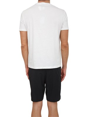 T-shirt uomo Armani Exchange in cotone bianco in UOMO