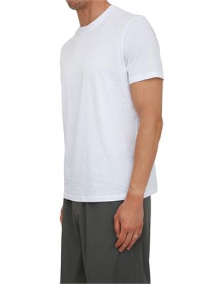 T-shirt Armani Exchange uomo in cotone bianco in UOMO