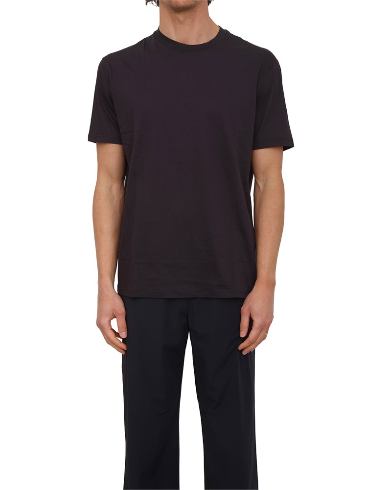 T-shirt Armani Exchange uomo in cotone blu