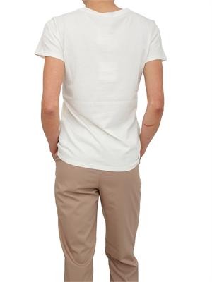 T-shirt Liu Jo donna in jersey di cotone bianca in DONNA