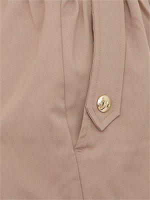 Pantaloni Liu Jo donna in tessuto beige in DONNA