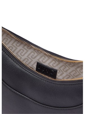 Borsa hobo media Liu Jo in ecopelle nera in DONNA