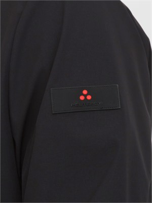Bomber Peuterey uomo realizzato in tessuto stretch nero in UOMO
