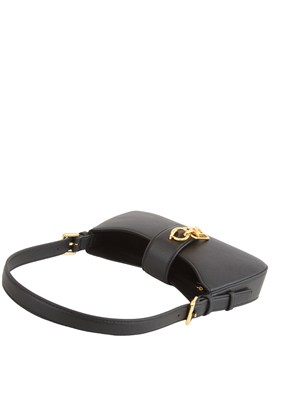 Borsa Elisabetta Franchi ecopelle nera in DONNA