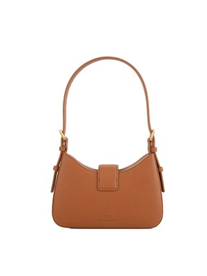 Borsa Elisabetta Franchi ecopelle cuoio in DONNA