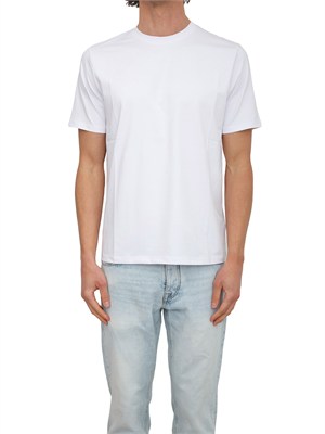 T-shirt Peuterey uomo in cotone bianco in UOMO
