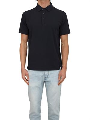 Polo Peuterey uomo in misto cotone blu in UOMO