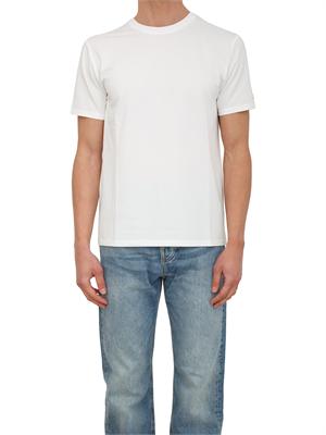 T-shirt Peuterey uomo in cotone e seta bianca in UOMO