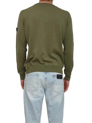 Maglia Peuterey uomo in cotone verde in UOMO