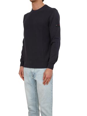 Maglia Peuterey uomo in cotone blu in UOMO