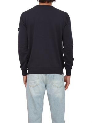 Maglia Peuterey uomo in cotone blu in UOMO