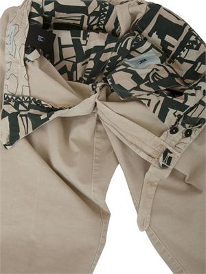 Pantaloni PT Torino chino in cotone beige in UOMO