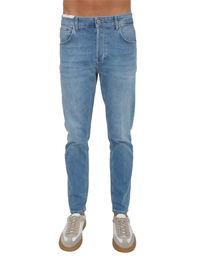 PT TORINO Jeans uomo P.T. Torino in denim blu oceano
