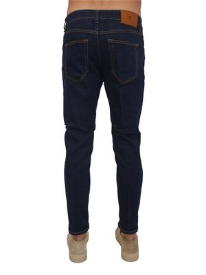 Jeans PT TORINO in denim stretch blu in UOMO