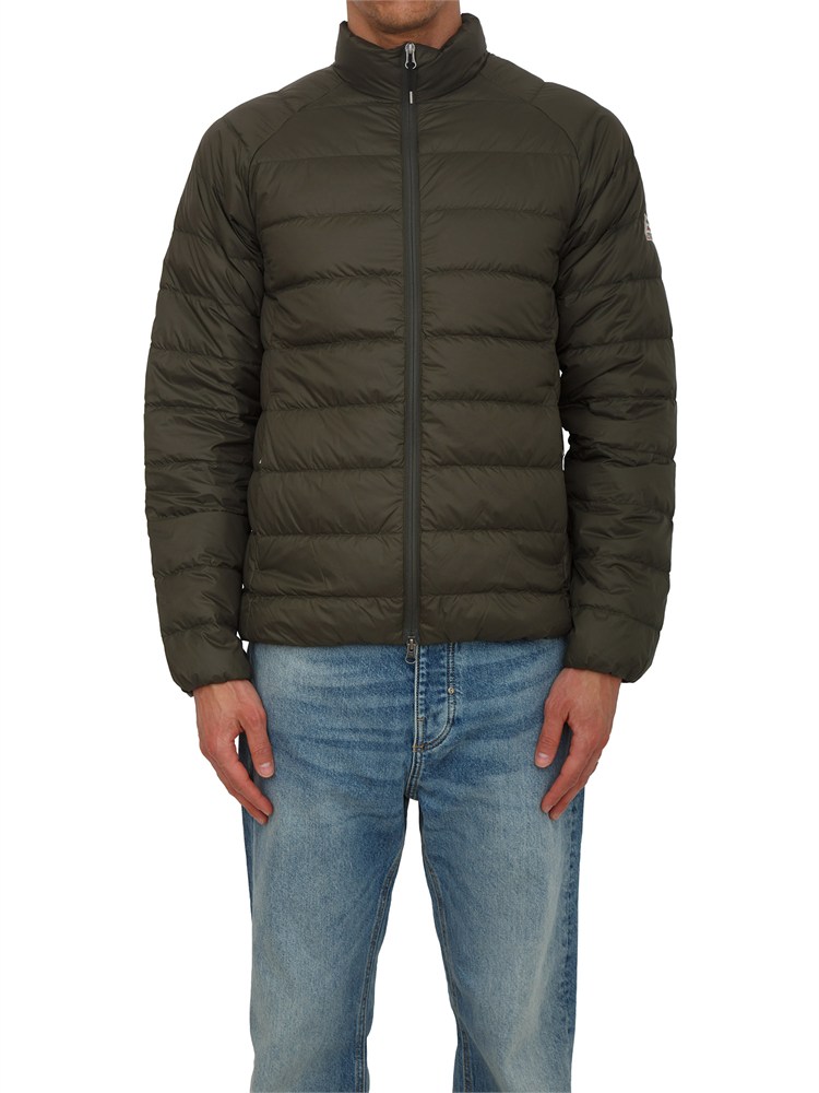 Piumino Guzet Pyrenex uomo in piuma d'oca e tessuto tecnico verde