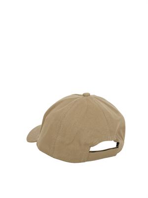 Cappello marrone Liu Jo in canvas con logo in DONNA