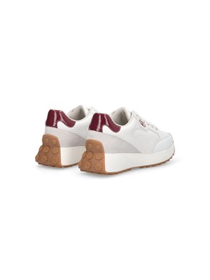 Sneakers Liu Jo donna bianche in mesh e paillettes in DONNA