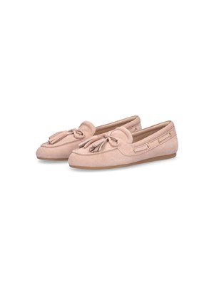 Mocassini Liu Jo donna in pelle suede rosa in DONNA