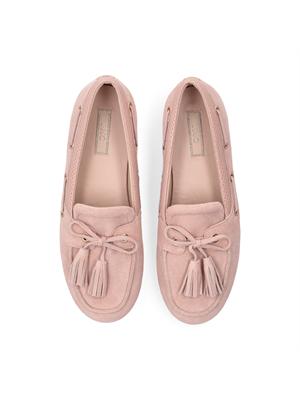 Mocassini Liu Jo donna in pelle suede rosa in DONNA