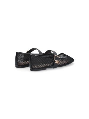 Ballerine Liu Jo donna in rete nera in DONNA