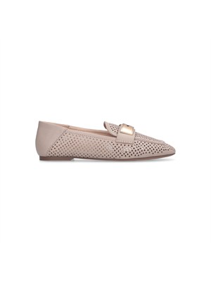 Mocassini Liu Jo donna in pelle traforata taupe in DONNA