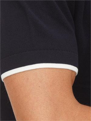 Maglia blu Paolo Pecora in cotone in UOMO