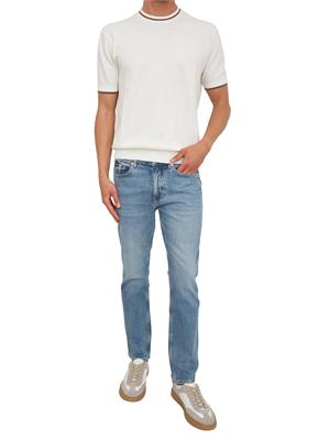 Maglia bianca Paolo Pecora in cotone in UOMO