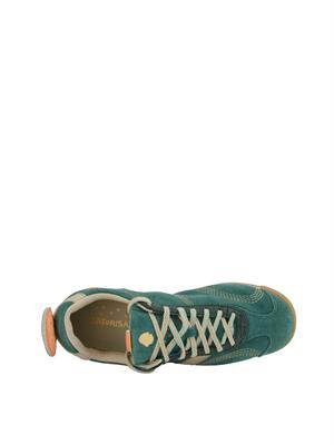 Sneaker Stardust Satorisan in pelle verde in DONNA