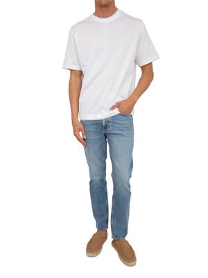 T-shirt Paolo Pecora in cotone bianco in UOMO