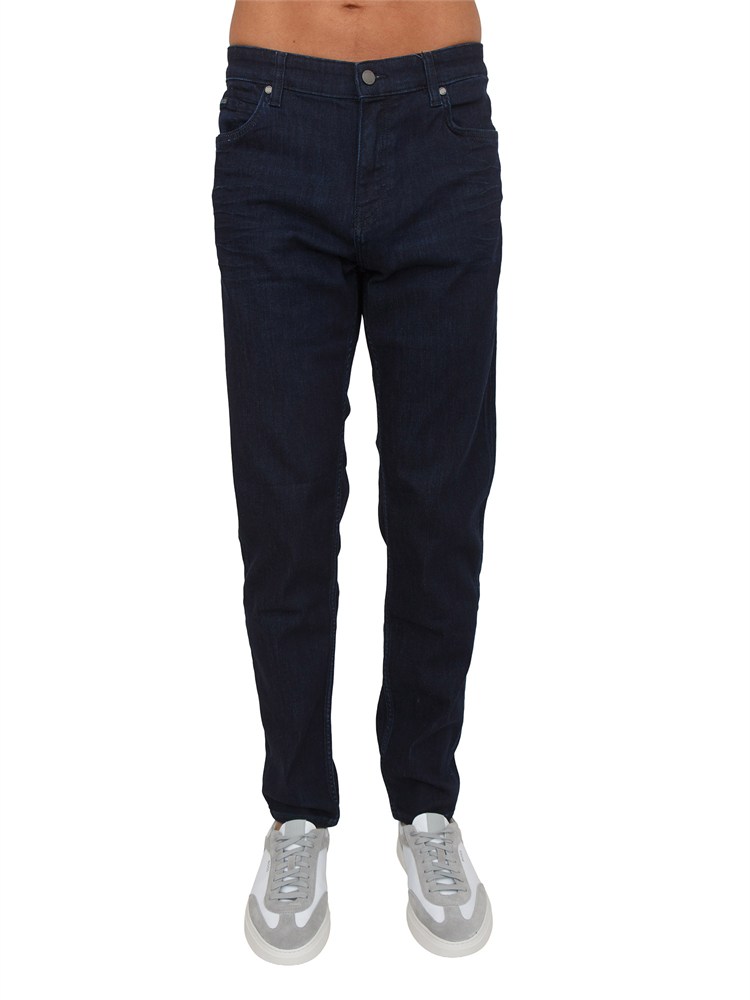 Jeans BOSS Uomo in denim leggero blu