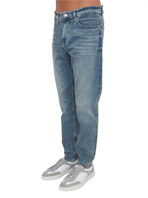Jeans BOSS uomo in denim blu medio in UOMO