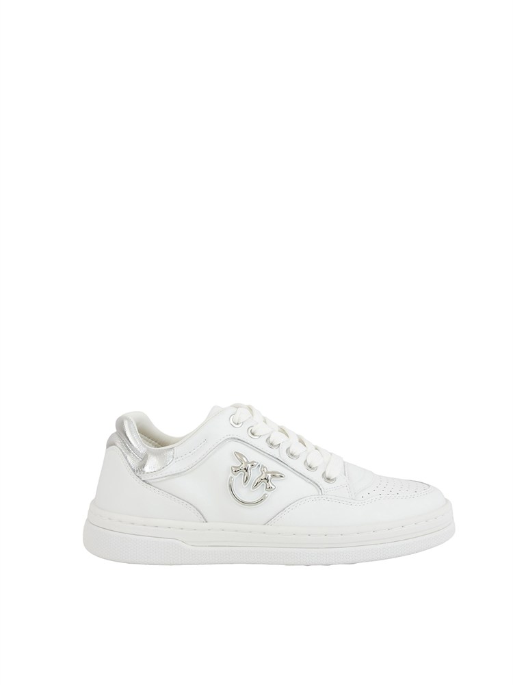 Sneakers Mandy Pinko in pelle bianca