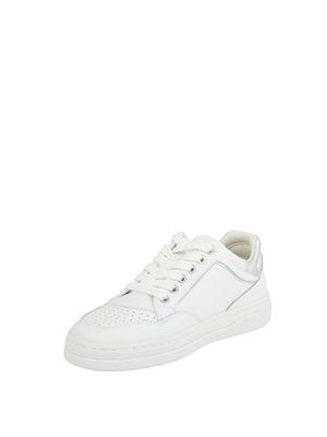 Sneakers Mandy Pinko in pelle bianca in DONNA