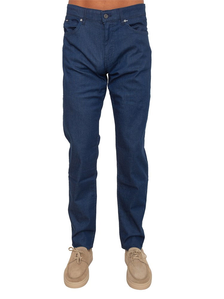 BOSS Jeans HUGO Uomo in denim blu scuro