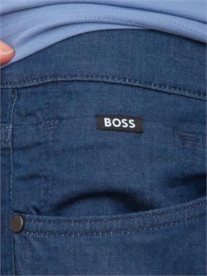 BOSS Jeans HUGO Uomo in denim blu scuro in UOMO