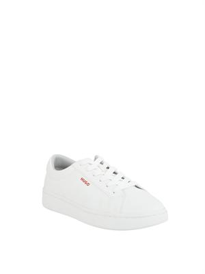 BOSS Sneakers bianche Hugo uomo in pelle con logo in UOMO