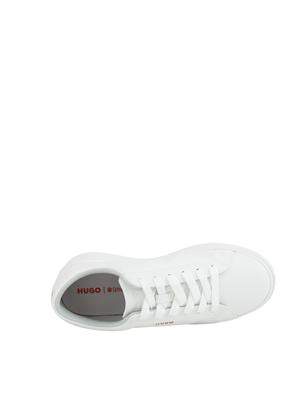 BOSS Sneakers bianche Hugo uomo in pelle con logo in UOMO