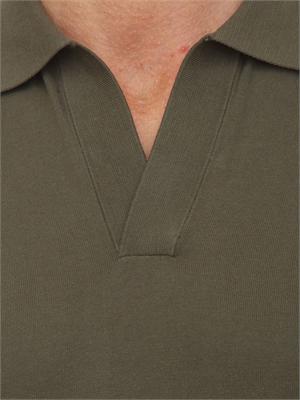 Polo Paolo Pecora in cotone verde in UOMO