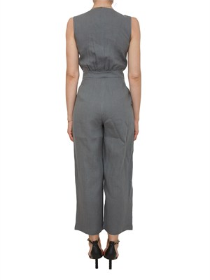 Tuta grigia EMMCOSTONE Emme Marella in lino in DONNA