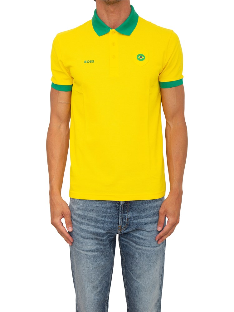 Polo BOSS uomo mondiali Brasile