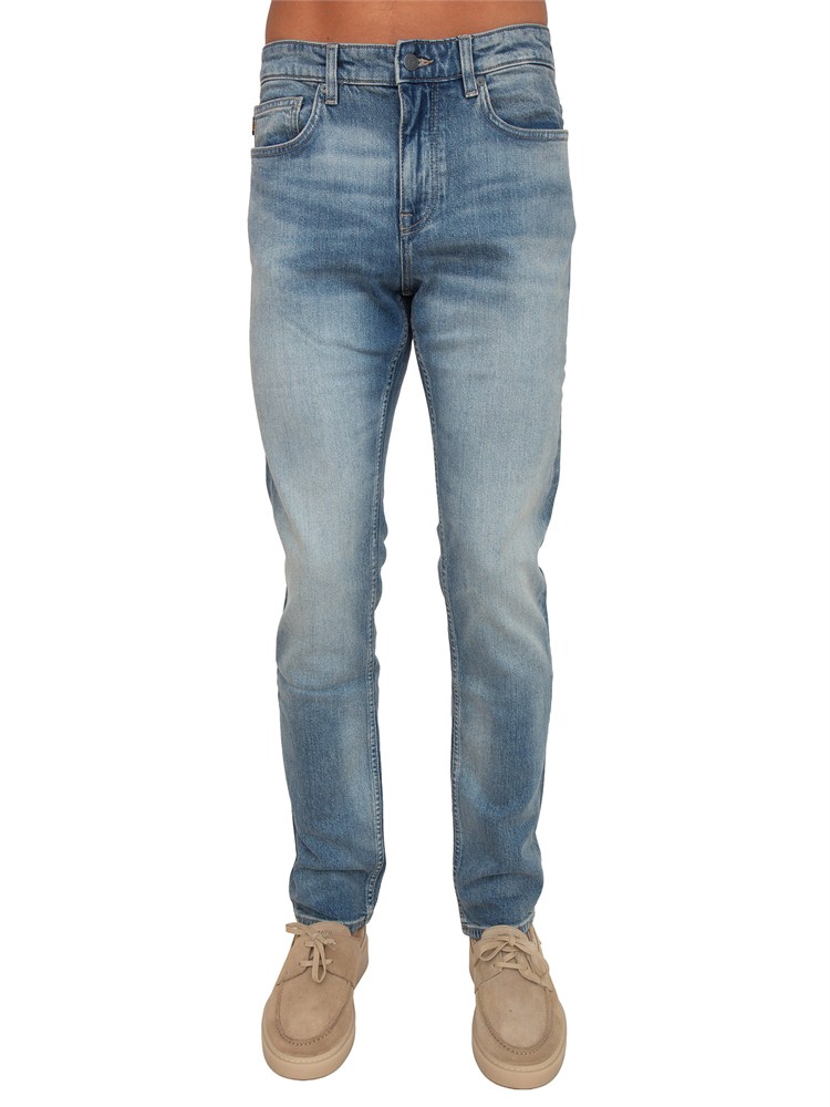 Jeans BOSS Uomo in denim effetto used