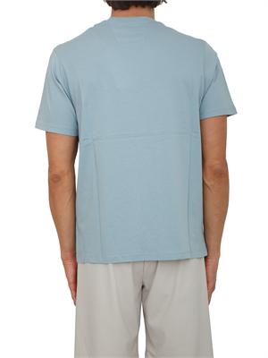 C.P. COMPANY T-shirt CP Company in cotone azzurro con logo in UOMO
